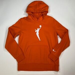 Orange Nike WNBA Silhouette Hoodie Pullover Sweatshirt XL 18/20 Youth